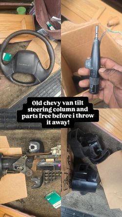 Free tilt steering column