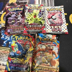 Pokemon Single Pack Bundle 