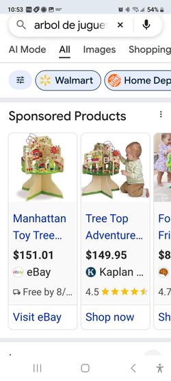 Manhattan Toy Tree Top Adventure Activity
 Center, Developmental
 Baby Toys.