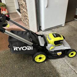 Ryobi Electric lawnmower 