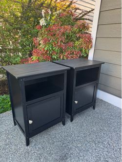 Winsome Henry Nightstand, Black