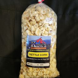 King's Gourmet Kettle Corn. Quantity Discounts For Product & Shipping, Please Inquire 