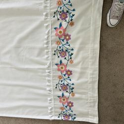 2 Black Out Curtain Panels Like New!