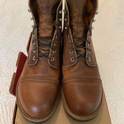 Red Wing Iron Rangers Rough and Tough Copper 10.5 D 