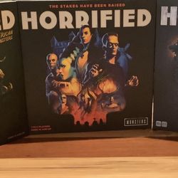 HORRIFIED Game Series - Includes Universal Studios Monsters, American Monsters, And Greek Monsters - NIB