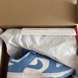 Nike SB Dunk Low “UNC” Size 9.5