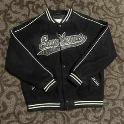 Supreme Playboy Wool Varsity Jacket