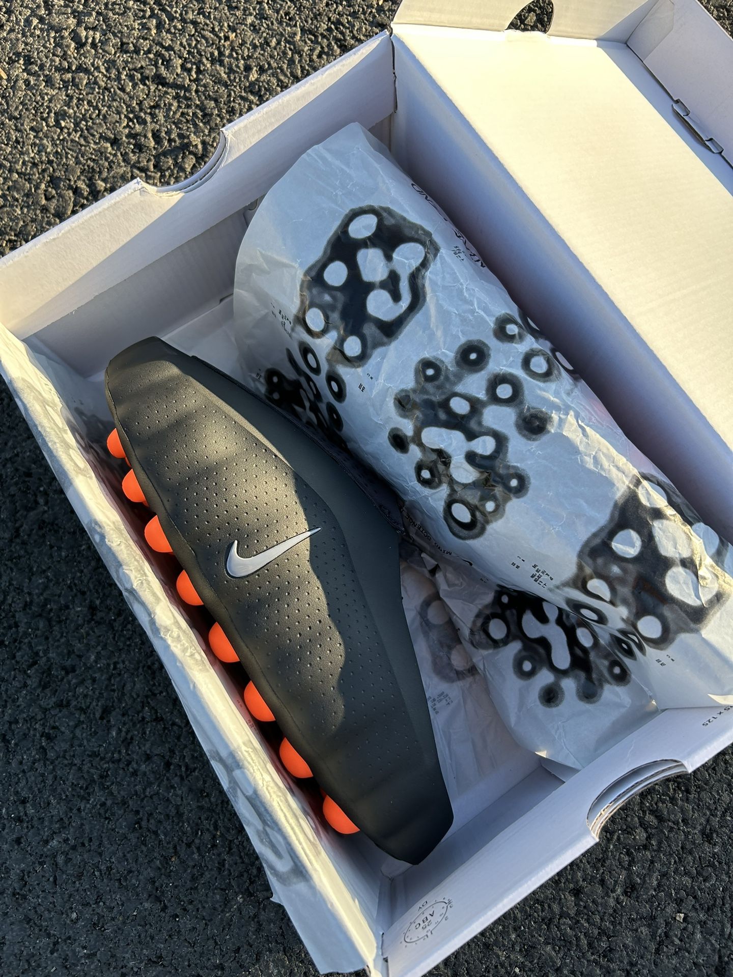 Nike Mind 001 Slide Black Chrome