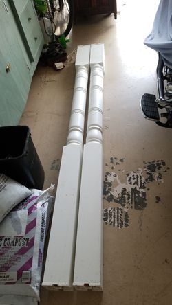 Wooden columns