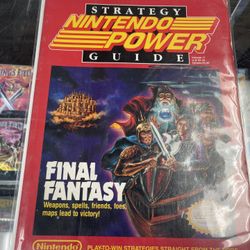 Nintendo Power Final Fantasy Strategy Guide $40 Gamehogs 11am-7pm