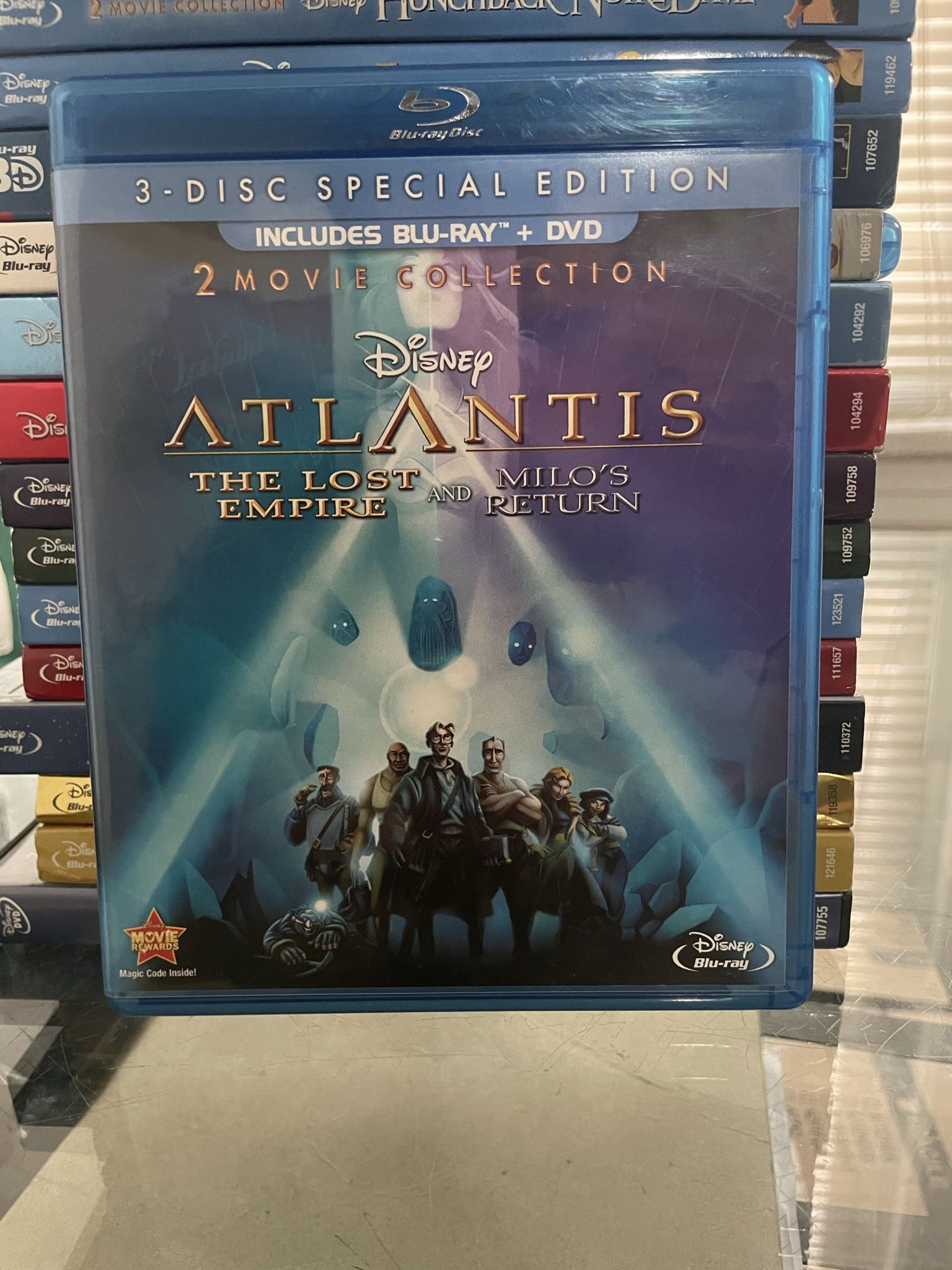Disney Atlantis 3-disc Special Edition movie set