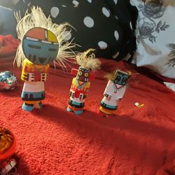 Kachina Dancer Dolls Native American