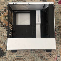 NZXT ATX Compatible PC Case With LED STRIPS