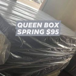 QUEEN BOX SPRING ONLY 