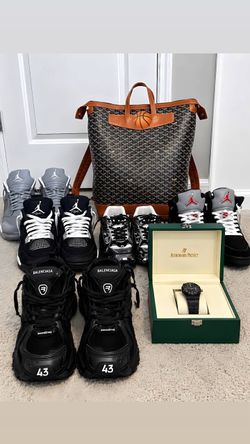 Designer Sneaker & Luxury Collection Bundle – Multiple Pairs + Accessories