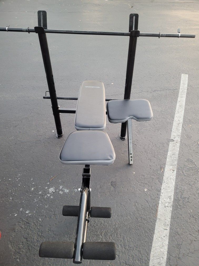 bench press n weights