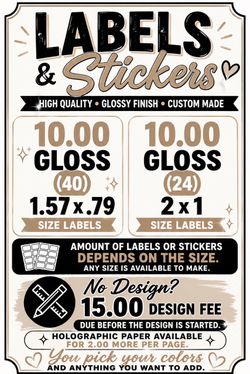Pep labels and more