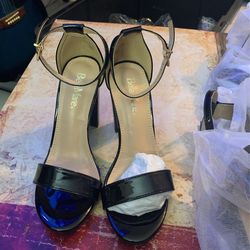 new heel sandals size 7 1/2 and I have them in size 8 dark colors