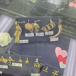 Gold Pendants 