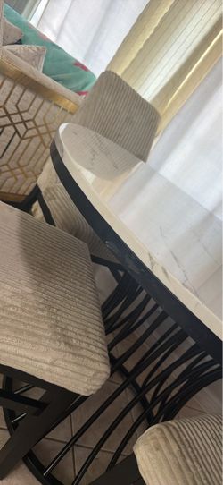 Marble table