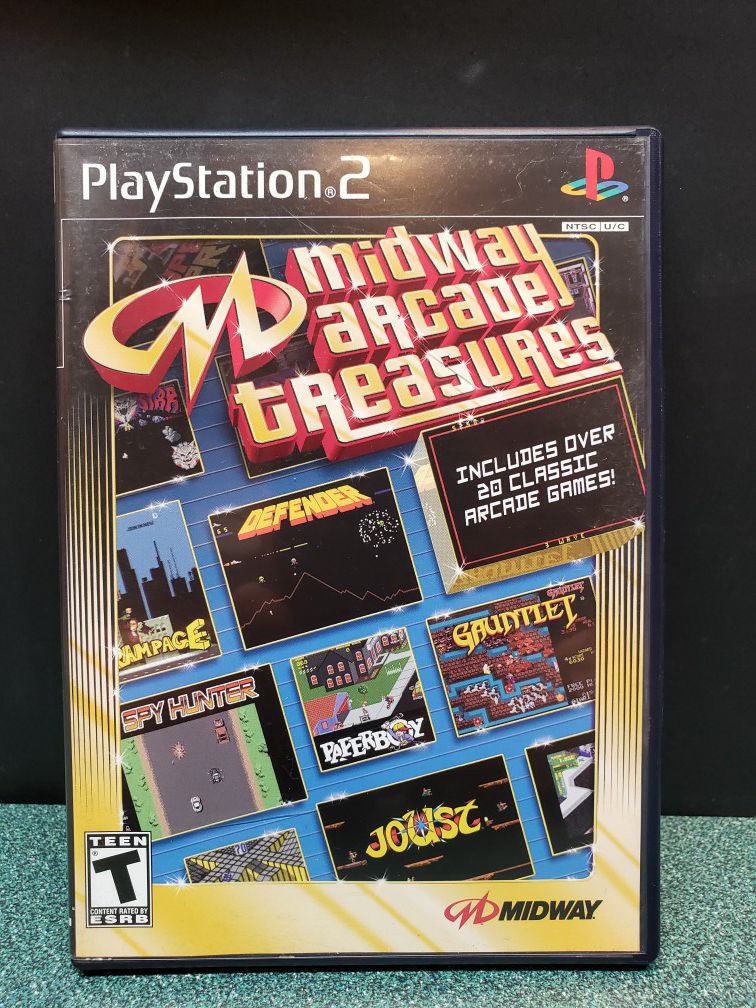 Midway Arcade Treasures - Playstation 2 PS2 Game Complete