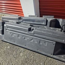 Nissan Titan OEM Bed Box Storage Crew Cab