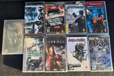 Sony Psp games for sale or trade sold priced and games sold listed in description