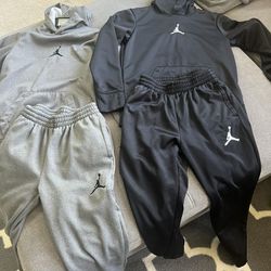Jordan Boys Therma Sweatshirt And Sweatpants 
