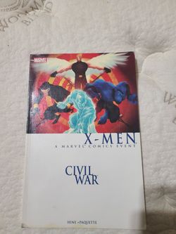X-MEN CIVIL WAR GRAPHIC NOVEL