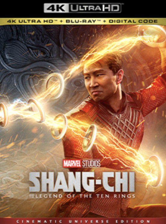 Shang-chi And The Legend Of The Ten Rings 4k UHD Blu-ray