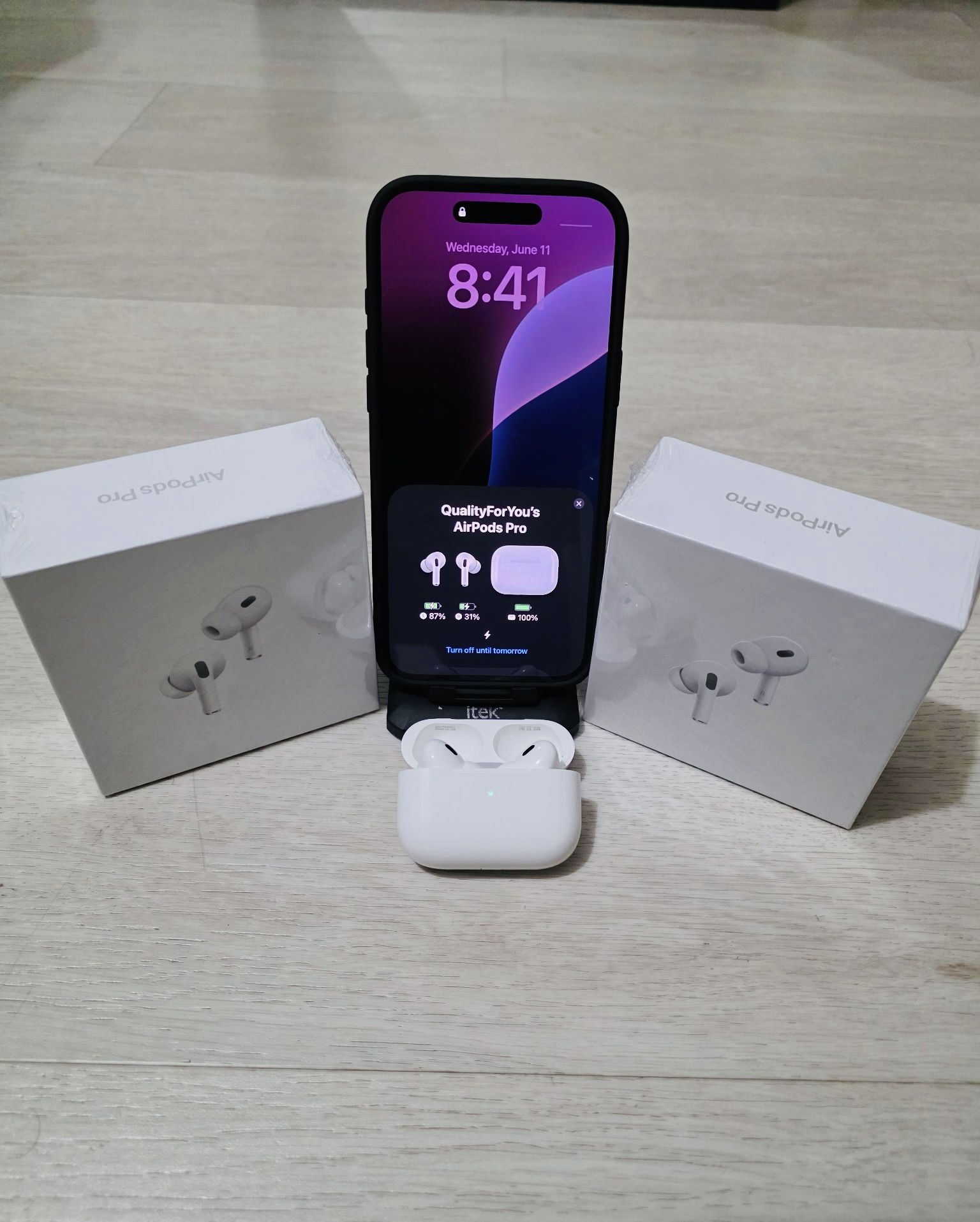 Wireless Bluetooth Earbud Headphones Apple AirPods Pro 2 Active Noise Canceling New Unopened
