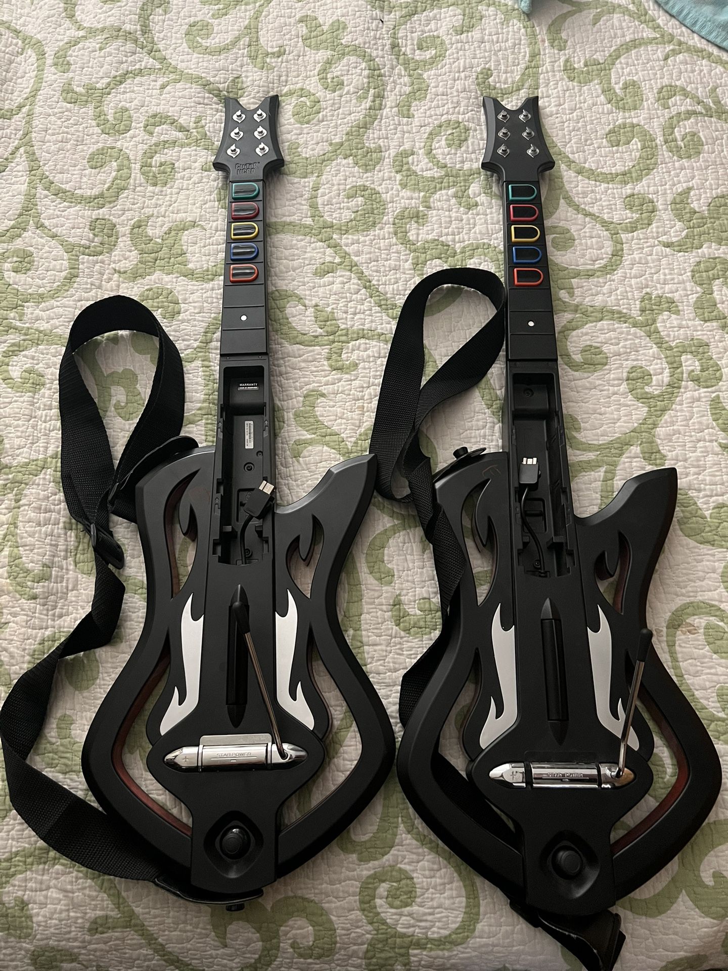 Guitar Hero Warrior of Rock Nintendo Wii Guitar Controller