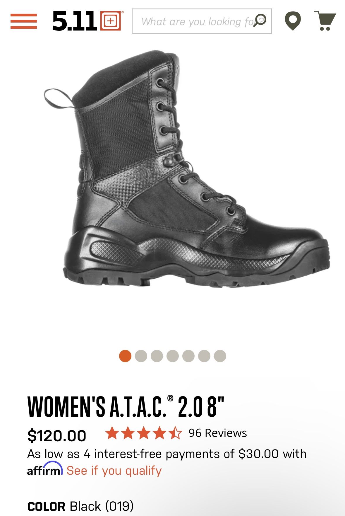 Women’s 511 tactical Boots 