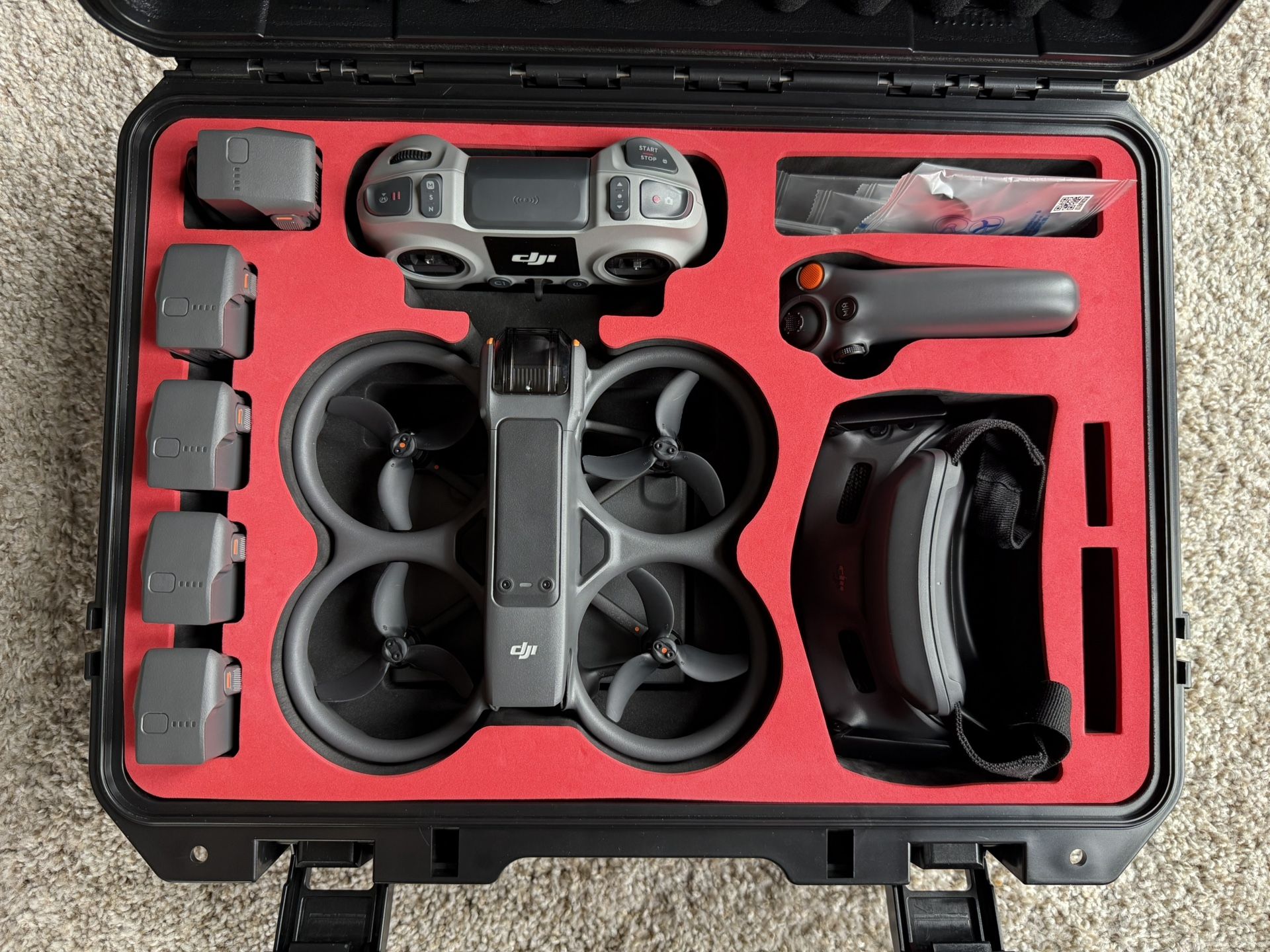 DJI AVATA 2 FLY MORE COMBO W/ EXTRAS