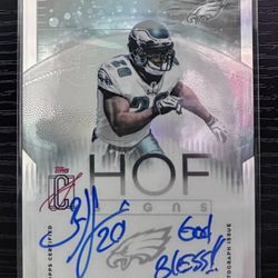 2025 Topps Signature Class HOF Signs HOF-BD Brian Dawkins Auto Eagles