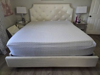 King Size Bed Frame with drawer (Higley and Germann in Gilbert)