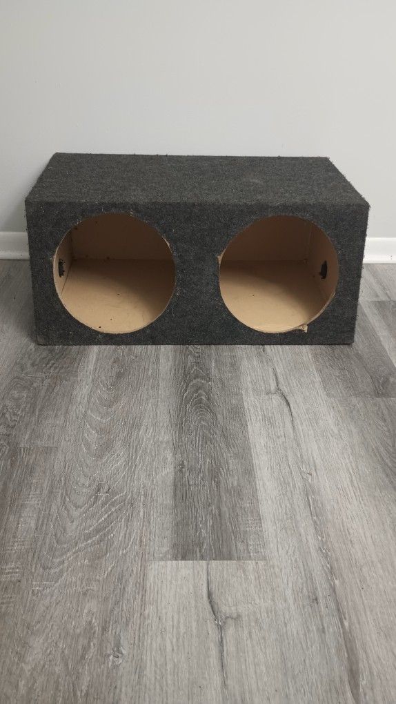 π₯ Dual 12β Subwoofer Box for Car β Sealed Hatchback Style | Great Bass | $20