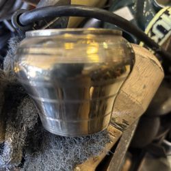 Small Brass Decorative Lathe Made Pot