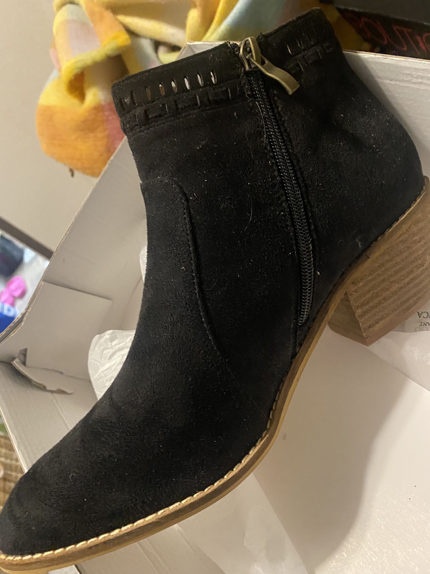 Women’s Boutique Black Booties Size 11