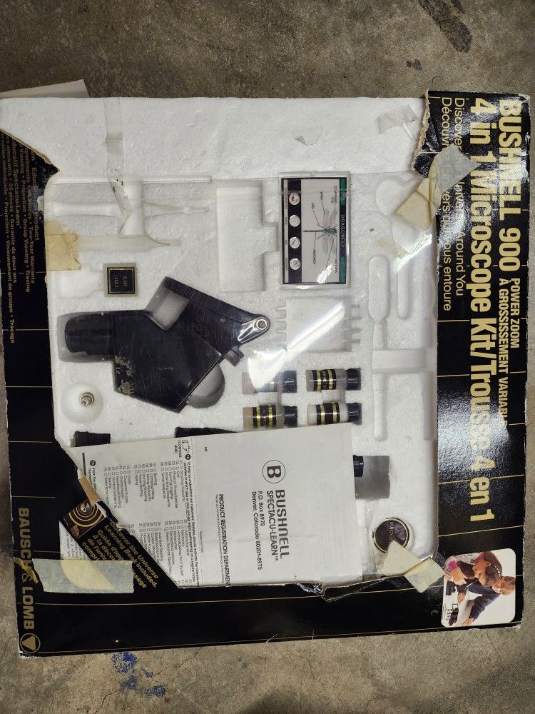 Bushnell 4 In 1 Microscope 