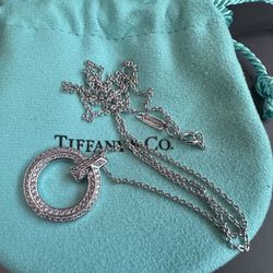 Dimond Tiffany Necklace 