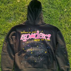 Sp5der Pink V2 Hoodie 
