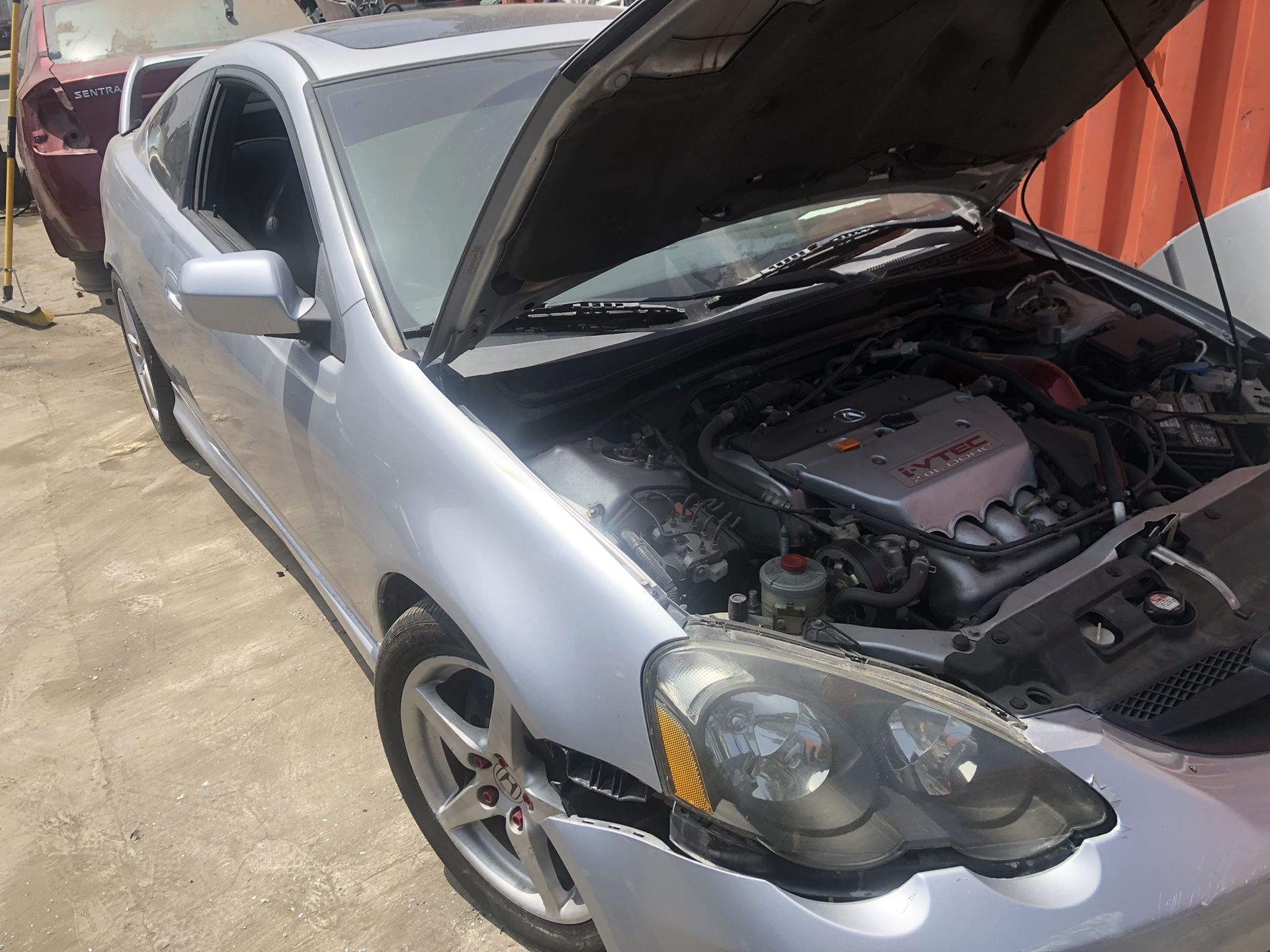 Parting 2002 Acura RSX type S