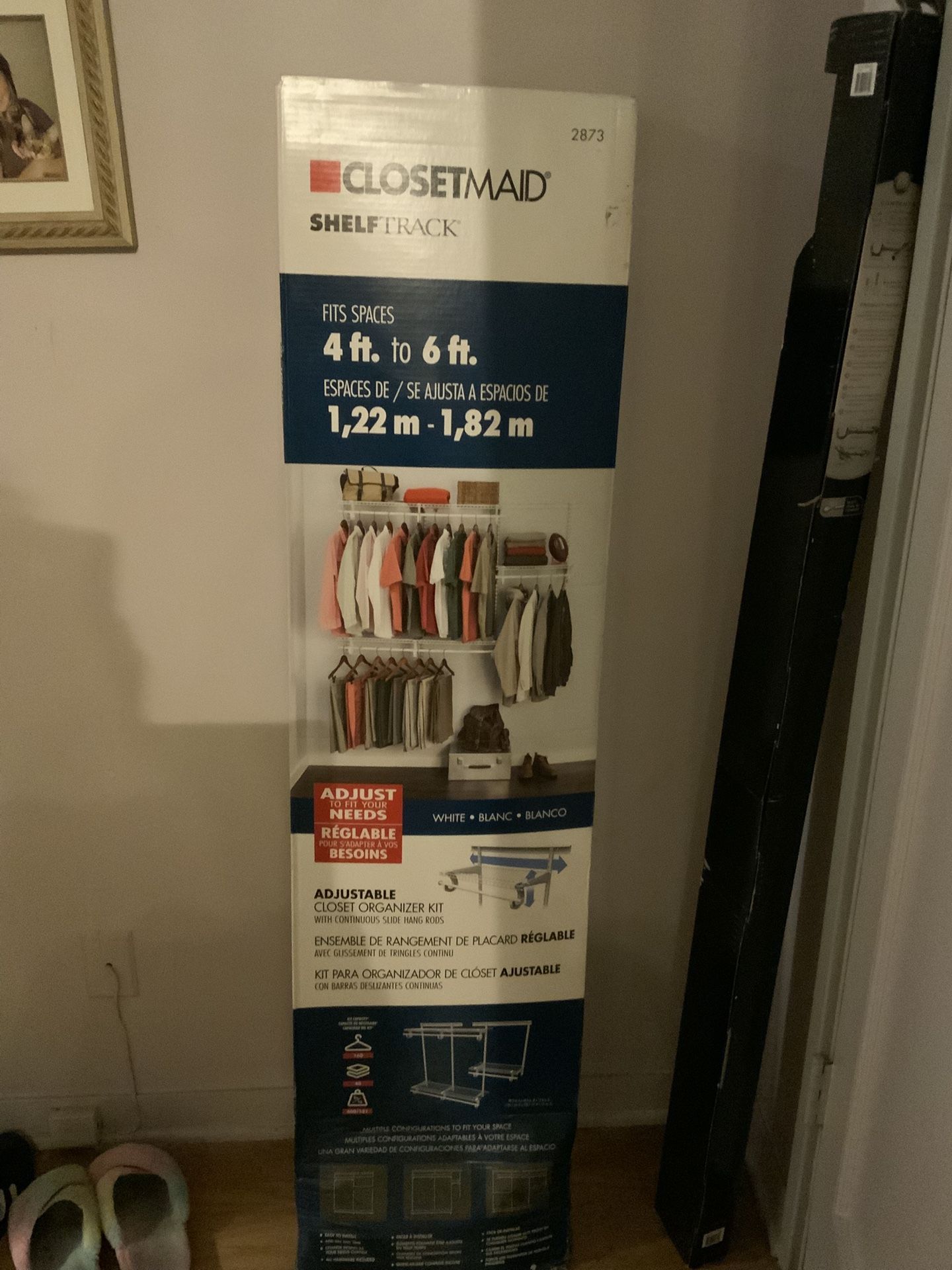 NEW ClosetMaid ShelfTrack Closet System – 4’ to 6’ Adjustable | - $80 (Glendale)