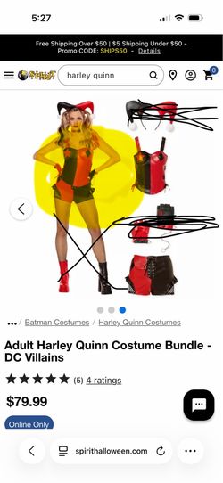 Harley Quinn costume DC