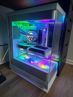 WHITE GAMING PC – RYZEN 7 9800X3D / RTX 5070 12GB / 32GB DDR5 / X870 / 1TB SSD