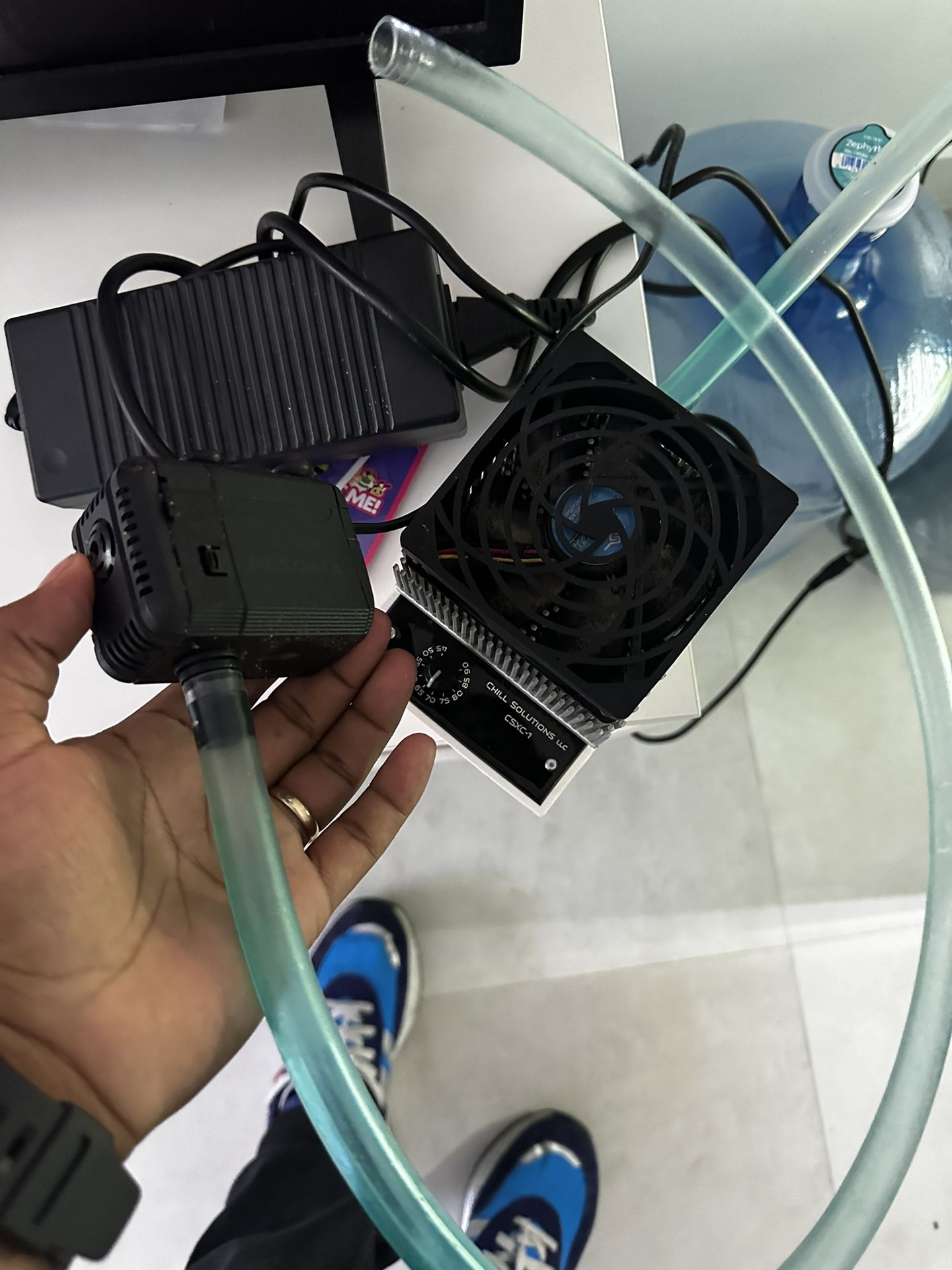 CSXC-1 AQUARIUM / HYDROPONIC CHILLER Enfriador Para Acuario Marino