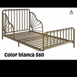 Bed Frame in White 
