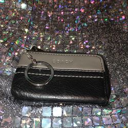 Coach Leather Pouch/ Keychain 