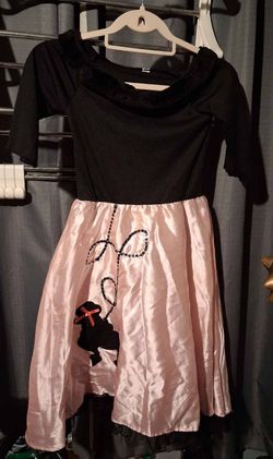 50s Poodle Skirt Costume Dress